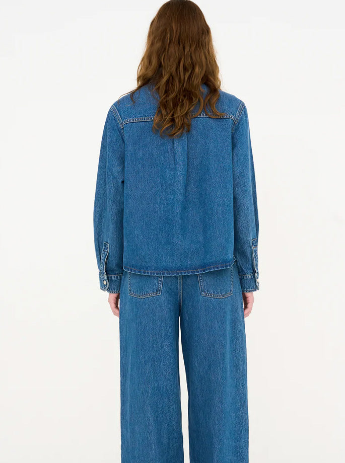 Tomorrow Denim - Ellen Denim Skjorte Denim Blue