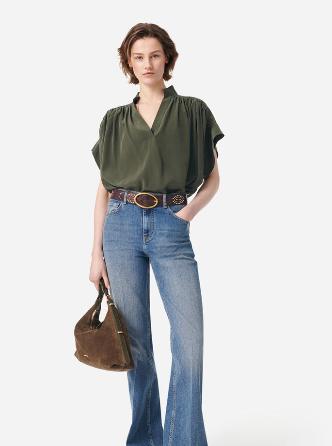Vanessa Bruno - Cory Bluse Kaki