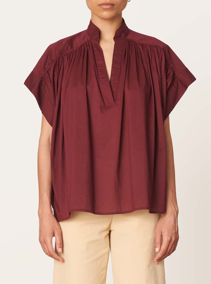 Vanessa Bruno - Cory Bluse Bordeaux