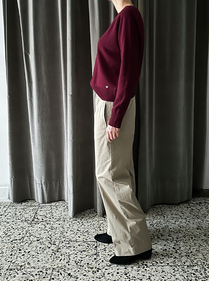 Forte Forte - My Pants Essential Cotton Taupe