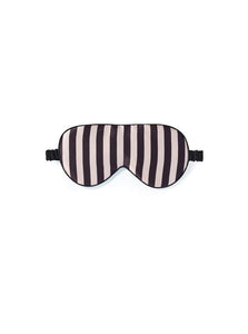 Fan Palm - Sleeping Mask Silk Stripe - 100% Mårbærsilke - ES Webshop