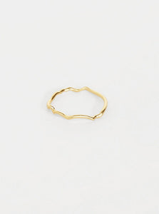 Trine Tuxen - Bea Ring Guld - 925 sterling sølv, med 14K guldbelægning - ES Webshop